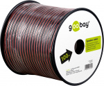 Goobay Speaker Cable CCA 100 m spool, cable diameter 2 x 0.50 mm²