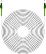 Goobay Fibre-optic Cable (FTTH), Singlemode (OS2) White,(Simplex) optical fibre (FOC), LC-APC (8°) male > LC-APC (8°) male, halogen-free cable sheath (LSZH) Goobay Fibre-optic Cable (FTTH), Singlemode (OS2) White,(Simplex) optical fibre (FOC), LC-APC (8°) male > LC-APC (8°) male, halogen-free cable sheath (LSZH)