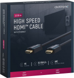 ClickTronic High Speed HDMI™ Cable Premium cable | 1x HDMI™ plug 1x HDMI™ plug | 12.5 m | UHD 4K @ 30 Hz ClickTronic High Speed HDMI™ Cable Premium cable | 1x HDMI™ plug 1x HDMI™ plug | 12.5 m | UHD 4K @ 30 Hz