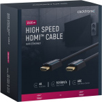 ClickTronic High Speed HDMI™ Cable Premium cable | 1x HDMI™ plug 1x HDMI™ plug | 20.0 m | UHD 4K @ 30 Hz ClickTronic High Speed HDMI™ Cable Premium cable | 1x HDMI™ plug 1x HDMI™ plug | 20.0 m | UHD 4K @ 30 Hz