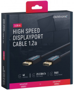 ClickTronic DisplayPort™ Cable Premium cable | 1x DisplayPort™ plug 1x DisplayPort™ plug | 3.0 m | UHD 4K @ 60 Hz ClickTronic DisplayPort™ Cable Premium cable | 1x DisplayPort™ plug 1x DisplayPort™ plug | 3.0 m | UHD 4K @ 60 Hz