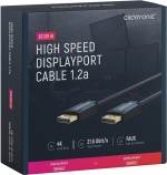 ClickTronic DisplayPort™ Cable Premium cable | 1x DisplayPort™ plug 1x DisplayPort™ plug | 10.0 m | UHD 4K @ 60 Hz ClickTronic DisplayPort™ Cable Premium cable | 1x DisplayPort™ plug 1x DisplayPort™ plug | 10.0 m | UHD 4K @ 60 Hz