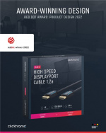 ClickTronic DisplayPort™ Cable Premium cable | 1x DisplayPort™ plug 1x DisplayPort™ plug | 15.0 m | UHD 4K @ 60 Hz