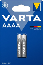 Varta LR61/AAAA (Mini) (4061) Battery, 2 pc. blister alkaline manganese battery, 1.5 V Varta LR61/AAAA (Mini) (4061) Battery, 2 pc. blister alkaline manganese battery, 1.5 V