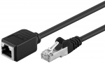 Goobay CAT 5e Extension Cable F/UTP, black copper conductor (CU), RJ45 male (8P8C) > RJ45 female (8P8C) Goobay CAT 5e Extension Cable F/UTP, black copper conductor (CU), RJ45 male (8P8C) > RJ45 female (8P8C)