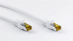 Goobay RJ45 Patch Cord CAT 6A S/FTP (PiMF), 500 MHz, with CAT 7 Raw Cable, white LSZH halogen-free cable sheat, RJ45 plug (CAT6A), CU Goobay RJ45 Patch Cord CAT 6A S/FTP (PiMF), 500 MHz, with CAT 7 Raw Cable, white LSZH halogen-free cable sheat, RJ45 plug (CAT6A), CU
