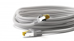 Goobay RJ45 Patch Cord CAT 6A S/FTP (PiMF), 500 MHz, with CAT 7 Raw Cable, grey LSZH halogen-free cable sheat, RJ45 plug (CAT6A), CU Goobay RJ45 Patch Cord CAT 6A S/FTP (PiMF), 500 MHz, with CAT 7 Raw Cable, grey LSZH halogen-free cable sheat, RJ45 plug (CAT6A), CU