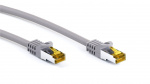 Goobay RJ45 Patch Cord CAT 6A S/FTP (PiMF), 500 MHz, with CAT 7 Raw Cable, grey LSZH halogen-free cable sheat, RJ45 plug (CAT6A), CU Goobay RJ45 Patch Cord CAT 6A S/FTP (PiMF), 500 MHz, with CAT 7 Raw Cable, grey LSZH halogen-free cable sheat, RJ45 plug (CAT6A), CU
