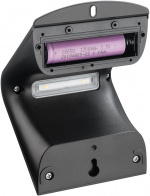 Goobay LED Solar Wall Light with Motion Sensor, 1.5 W, Black solar garden light is a neutral white lighting solution for entrances, carports and staircases Goobay LED Solar Wall Light with Motion Sensor, 1.5 W, Black solar garden light is a neutral white lighting solution for entrances, carports and staircases