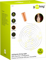 Goobay 10 x Bottle String Light with 20 LEDs atmospheric lighting decoration for glass bottles Goobay 10 x Bottle String Light with 20 LEDs atmospheric lighting decoration for glass bottles