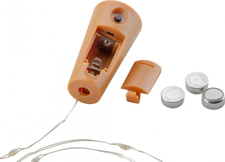 Goobay Bottle String Light with 10 LEDs, incl. Timer atmospheric lighting decoration for glass bottles