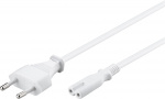Goobay Connection Cable Euro Plug, 1.5 m, White Euro plug (type C, CEE 7/16) > appliance socket C7 Goobay Connection Cable Euro Plug, 1.5 m, White Euro plug (type C, CEE 7/16) > appliance socket C7