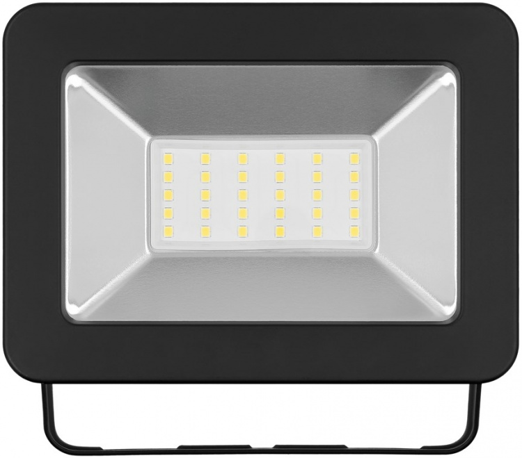 Goobay LED Outdoor Floodlight, 30 W with 2550 lm, neutral white light (4000 K) and M16 cable gland, suitable for outdoor use (IP65)