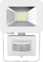 Goobay LED Outdoor Floodlight, 10 W, with Motion Sensor with 850 lm, neutral white light (4000 K), PIR sensor with ON/OFF function and M16 cable gland, suitable for outdoor use (IP44) Goobay LED Outdoor Floodlight, 10 W, with Motion Sensor with 850 lm, neutral white light (4000 K), PIR sensor with ON/OFF function and M16 cable gland, suitable for outdoor use (IP44)