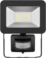 Goobay LED Outdoor Floodlight, 20 W, with Motion Sensor with 1700 lm, neutral white light (4000 K), PIR sensor with ON/OFF function and M16 cable gland, suitable for outdoor use (IP44) Goobay LED Outdoor Floodlight, 20 W, with Motion Sensor with 1700 lm, neutral white light (4000 K), PIR sensor with ON/OFF function and M16 cable gland, suitable for outdoor use (IP44)