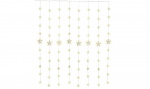 Goobay Star Curtain with 80 LEDs with remote control, timer function, 8 light modes, dimmer and 31 V external transformer, warm white (3000 K) Goobay Star Curtain with 80 LEDs with remote control, timer function, 8 light modes, dimmer and 31 V external transformer, warm white (3000 K)