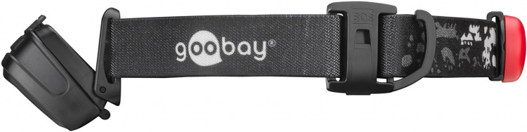 Goobay LED Headlamp High Bright 240 with 240 lm and cool white light (6500 K), ideal for leisure, sports, camping, fishing, hunting and roadside assistance