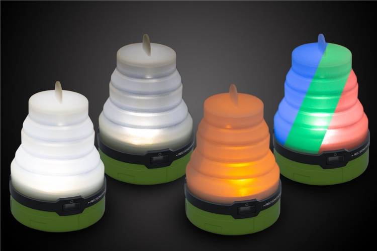 Goobay LED Camping Lantern, 3-in-1, Collapsible versatile accessory – ideal for leisure, parties, camping and other outdoor activities