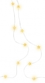 Goobay 20 LED Silver Wire Fairy Lights  Goobay 20 LED Silver Wire Fairy Lights