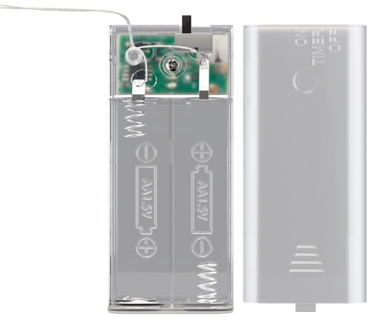 Goobay 20 LED Silver Wire Fairy Lights  Goobay 20 LED Silver Wire Fairy Lights