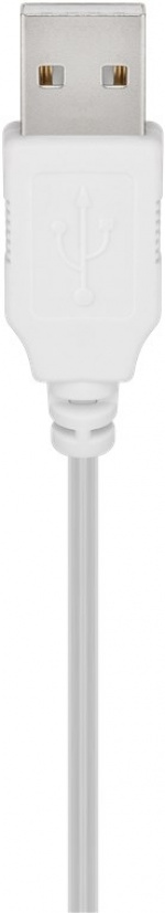 Goobay LED Mini Christmas Tree with Christmas decoration, 15 micro LEDs in warm white (2700 K) and 75 cm USB cable, height approx. 22 cm