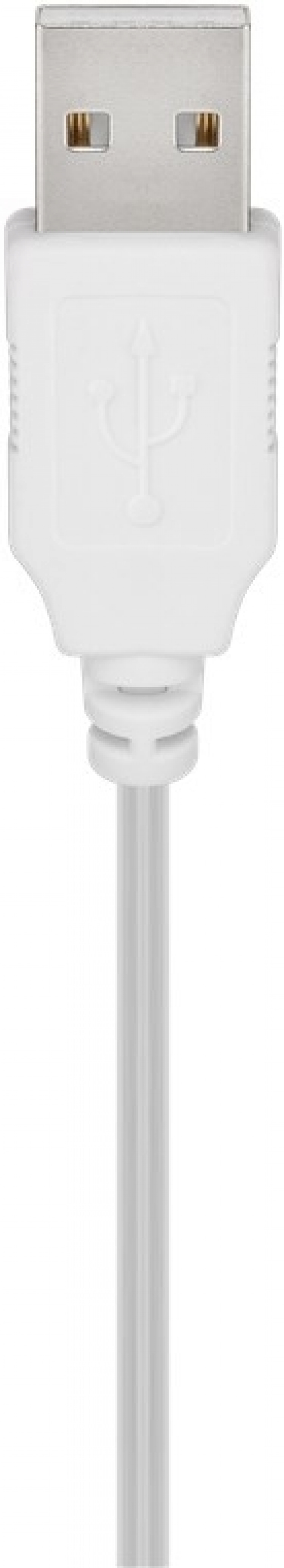 Goobay LED Mini Christmas Tree with Christmas decoration, 15 micro LEDs in warm white (2700 K) and 75 cm USB cable, height approx. 22 cm