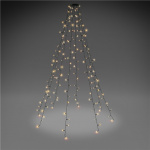 Goobay 200 LED Tree String Lights with Ring with timer and memory function, 8 light modes, 24 V external transformer, warm white (3000 K), for indoor and outdoor use (IP44) Goobay 200 LED Tree String Lights with Ring with timer and memory function, 8 light modes, 24 V external transformer, warm white (3000 K), for indoor and outdoor use (IP44)