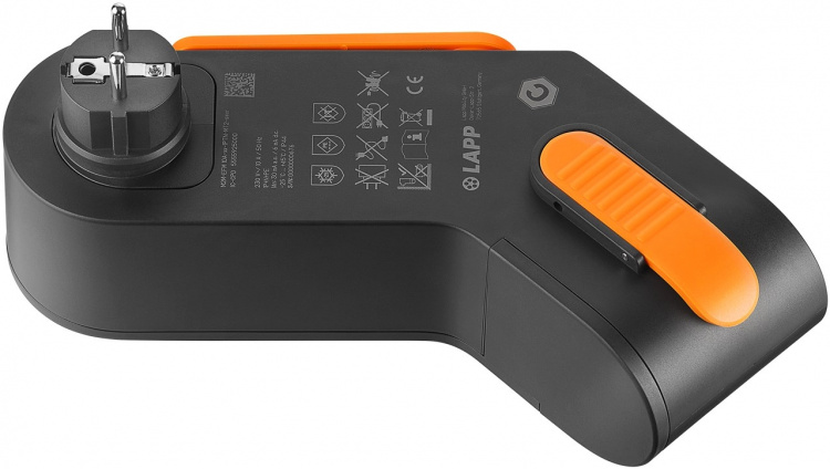 LAPP MOBILITY Mobility Dock EV Charger (5555925000) up to 2.3 kW, 10 A, 1 phase, for mobile charging of hybrid and electric cars with Type 2 connection