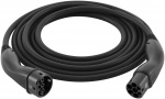 LAPP MOBILITY Type 2 Charging Cable, up to 7.4 kW, 5 m, black (5555934002) 32 A, 1 phase, for charging hybrid and electric cars with Type 2 connection