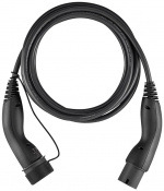 LAPP MOBILITY Type 2 Charging Cable, up to 7.4 kW, 7 m, black (5555934006) 32 A, 1 phase, for charging hybrid and electric cars with Type 2 connection
