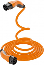 LAPP MOBILITY Type 2 HELIX Convenience Charging Cable, up to 11 kW, 5 m, orange (5555935013) 20 A, 3 phases, for charging hybrid and electric cars with Type 2 connection