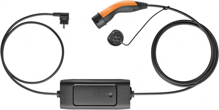 LAPP MOBILITY Mobile Charging Station Basic, Type 2, Safety Plug, up to 2.3 kW, 6 m (5555921001) 10 A, 1 phase, for charging hybrid and electric cars with Type 2 connection