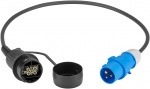 LAPP MOBILITY CEE Charging Adapter Universal, up to 3.7 kW, 1-phase (5555923004) 16 A, adapter cable for the LAPP charging station Universal LAPP MOBILITY CEE Charging Adapter Universal, up to 3.7 kW, 1-phase (5555923004) 16 A, adapter cable for the LAPP charging station Universal