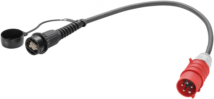 LAPP MOBILITY CEE Charging Adapter Universal, up to 11 kW, 3-phase (5555923003) 16 A, Adapter cable for LAPP charging station Universal
