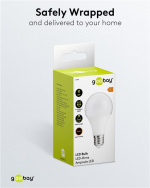Goobay LED Bulb, 8.5 W base E27, warm white, not dimmable Goobay LED Bulb, 8.5 W base E27, warm white, not dimmable