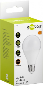 Goobay LED Bulb, 11 W base E27, warm white, not dimmable Goobay LED Bulb, 11 W base E27, warm white, not dimmable