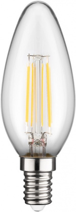 Goobay Filament LED Candle, 4 W base E14, warm white, not dimmable Goobay Filament LED Candle, 4 W base E14, warm white, not dimmable