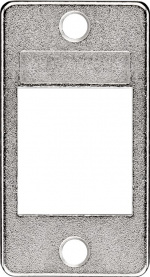 Goobay Keystone Holder/Bezel for Device Installation suitable for 19.2 x 14.9 mm Keystone port