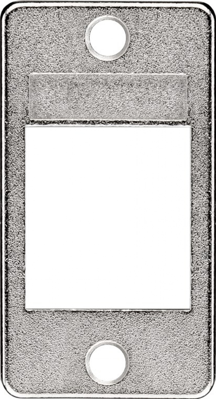 Goobay Keystone Holder/Bezel for Device Installation suitable for 19.2 x 14.9 mm Keystone port