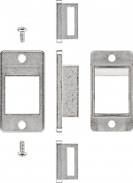 Goobay Keystone Holder/Bezel for Device Installation suitable for 19.2 x 14.9 mm Keystone port