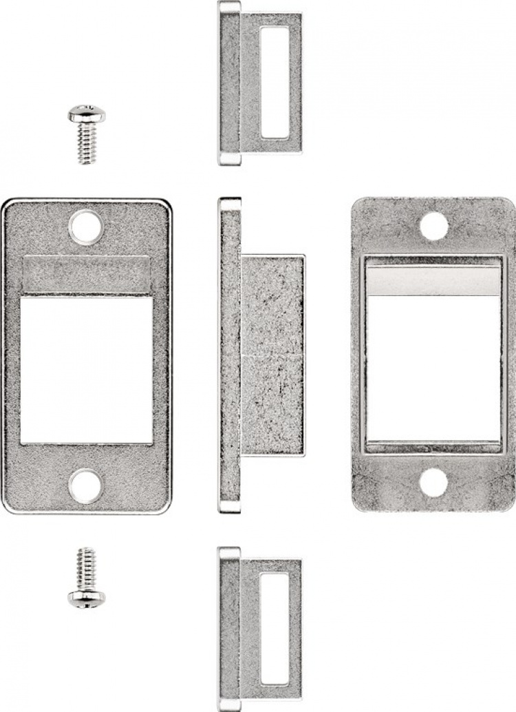 Goobay Keystone Holder/Bezel for Device Installation suitable for 19.2 x 14.9 mm Keystone port