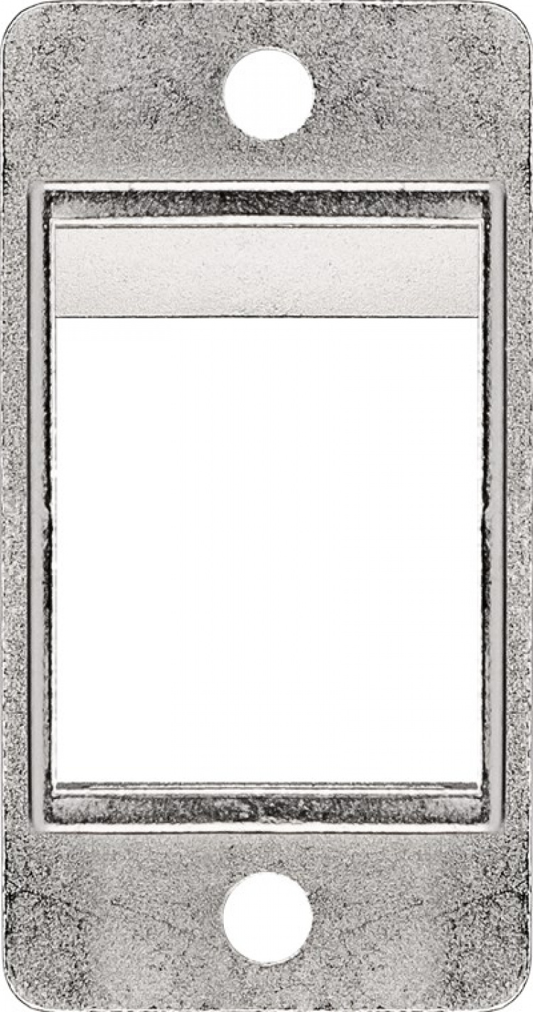 Goobay Keystone Holder/Bezel for Device Installation suitable for 19.2 x 14.9 mm Keystone port