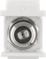 Goobay Keystone Module SAT/Antenna 16.2 mm width, Coaxial male > F female Goobay Keystone Module SAT/Antenna 16.2 mm width, Coaxial male > F female