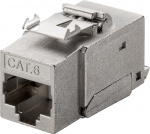 Goobay Keystone Module RJ45 CAT 6, STP, 250 MHz 17.0 mm wide, crocodile type, for tool-free IDC mounting, snap-in system Goobay Keystone Module RJ45 CAT 6, STP, 250 MHz 17.0 mm wide, crocodile type, for tool-free IDC mounting, snap-in system