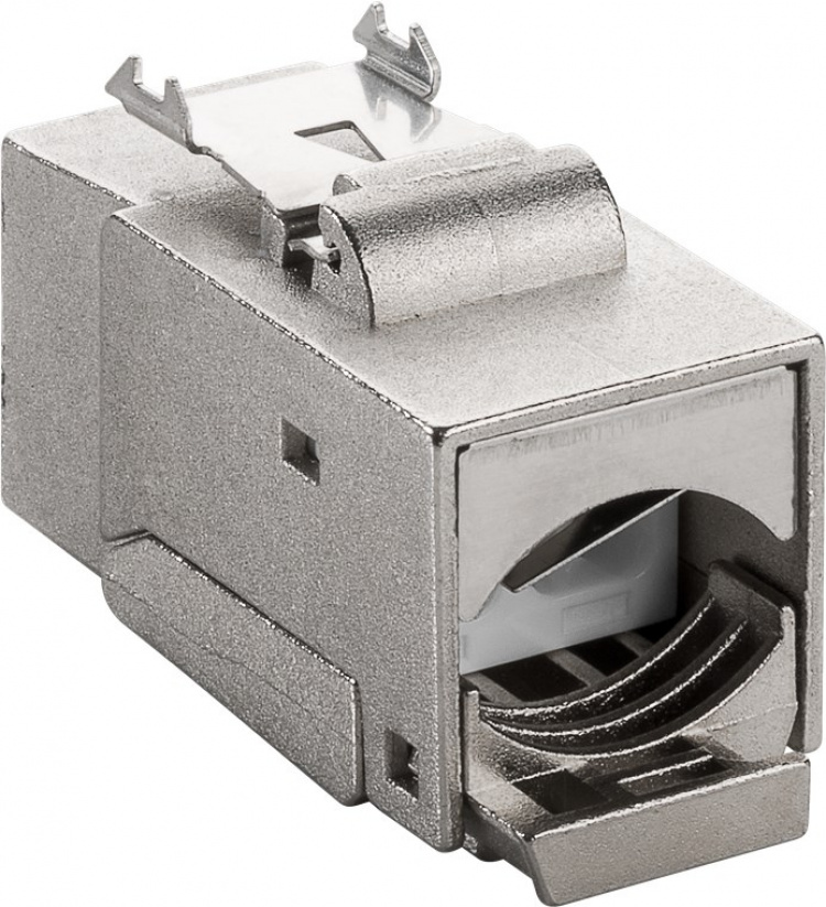 Goobay Keystone Module RJ45 CAT 6, STP, 250 MHz 17.0 mm wide, crocodile type, for tool-free IDC mounting, snap-in system Goobay Keystone Module RJ45 CAT 6, STP, 250 MHz 17.0 mm wide, crocodile type, for tool-free IDC mounting, snap-in system