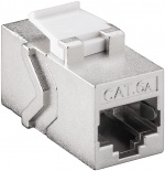 Goobay Keystone Module RJ45 Coupler CAT 6A, STP 14.7 mm wide, 2x RJ45 female (8P8C) Goobay Keystone Module RJ45 Coupler CAT 6A, STP 14.7 mm wide, 2x RJ45 female (8P8C)