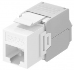 Goobay Keystone Module RJ45 CAT 6A, UTP 16.5 mm wide, crocodile type, terminal strip for tool-free IDC mounting