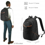 everki Glide (EKP129) Laptop Backpack‏, fits up to 17.3-inch