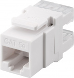Goobay Keystone Module RJ45 CAT 5e, UTP, 100 MHz 20 mm wide, for IDC connection (toolless)