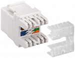 Goobay Keystone Module RJ45 CAT 6, UTP, 250 MHz 16.7 mm wide, for IDC connection (toolless)